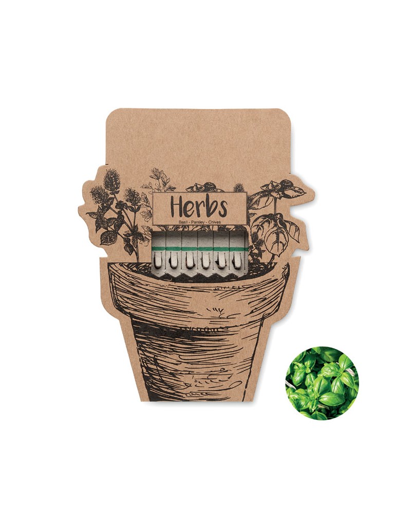 Bâtons de graines d'herbes aromatiques - Personnalisée pas cher LEYTI