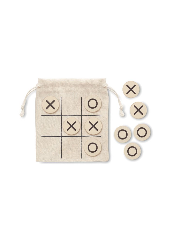 Jeu de Morpion en Bois Personnalisé | Cadeau d'Entreprise Unique