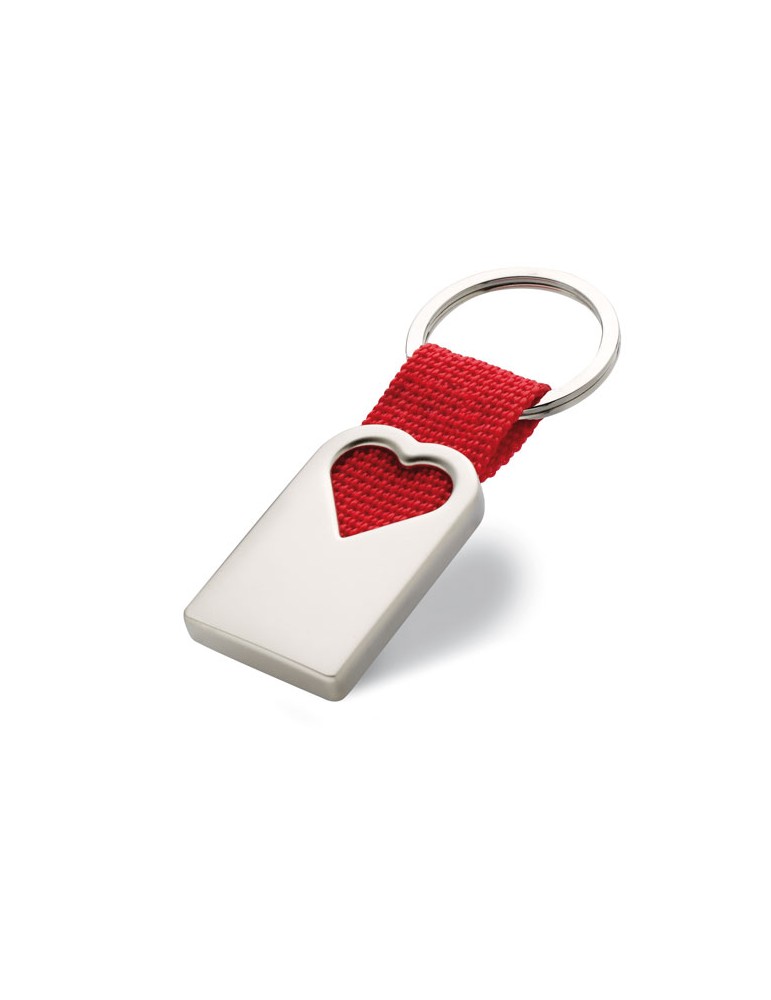 Porte-clé en Métal Personnalisé Coeur