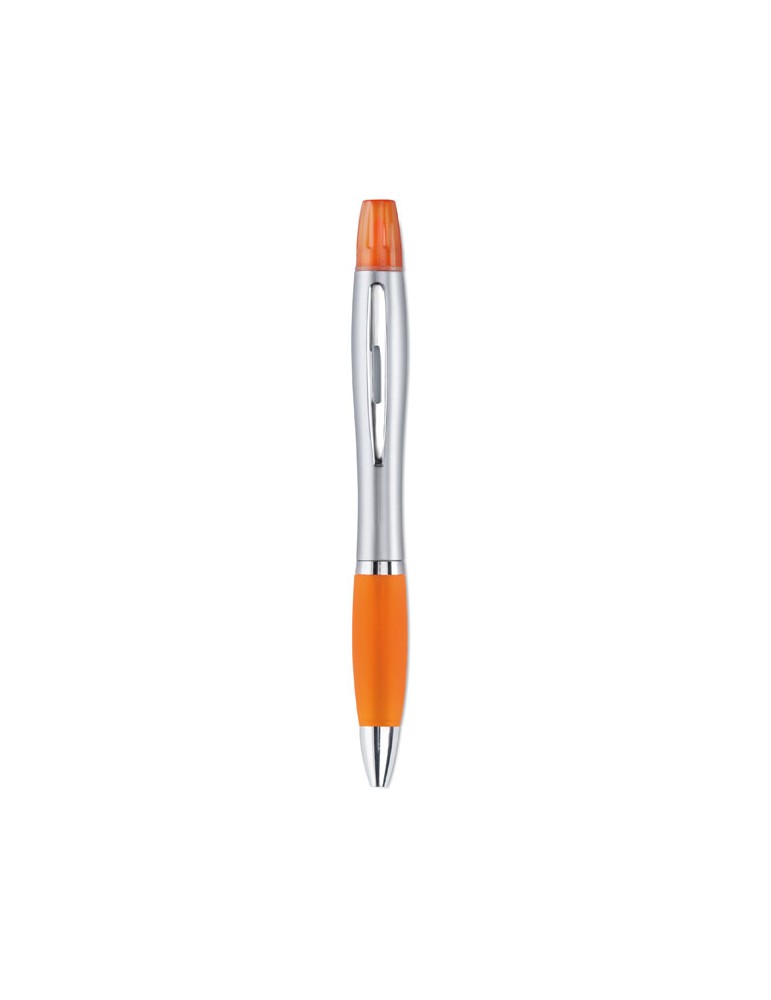 Stylo bille Personnalisé RIO DUO | Surligneur
