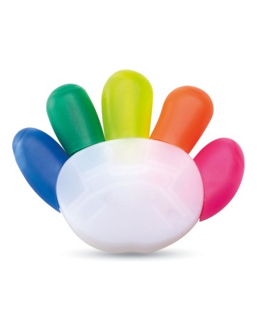 Surligneur Personnalisé 5 Couleurs - Idéal Cadeaux