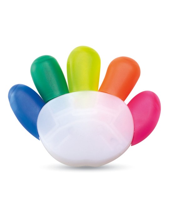 Surligneur Personnalisé 5 Couleurs - Idéal Cadeaux