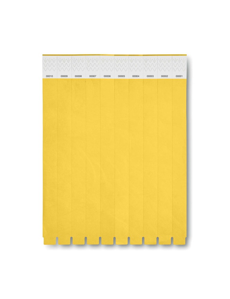Bracelet Personnalisable TYVEK® - Idéal pour Événements