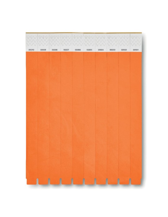 Bracelet Personnalisable TYVEK® - Idéal pour Événements