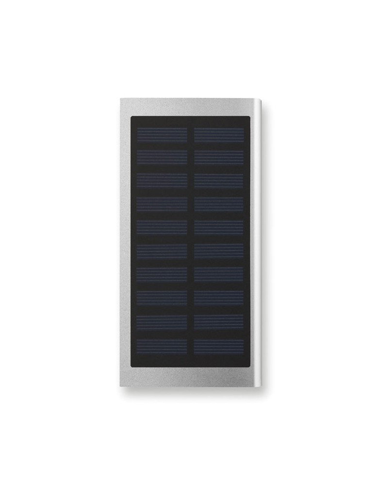 Powerbank Solaire 8000mAh Personnalisé - Chargeur Pratique pas cher