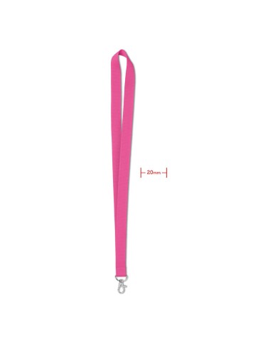 Tour de Cou SIMPLE LANY 20 mm - Objet Publicitaire Personnalisé