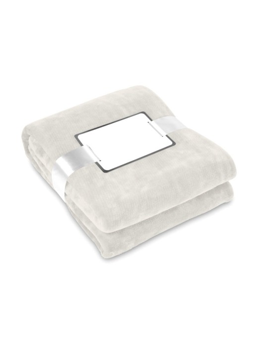 Couverture Flanelle DAVOS - Cadeau d'Entreprise Unique