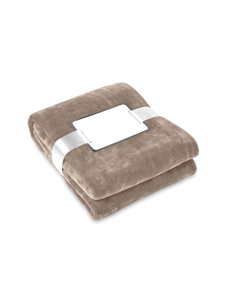 Couverture Flanelle DAVOS - Cadeau d'Entreprise Unique