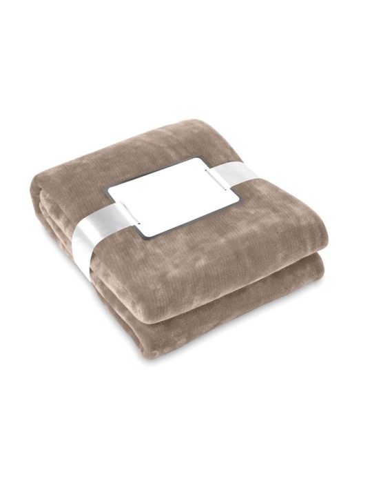 Couverture Flanelle DAVOS - Cadeau d'Entreprise Unique