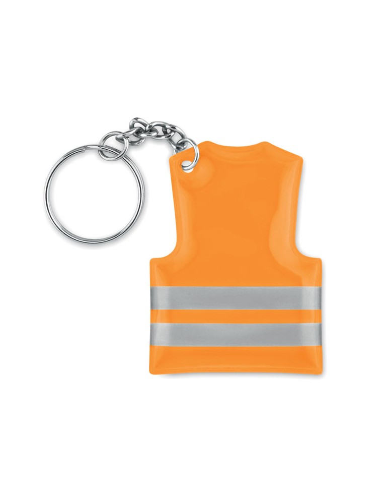 Porte-clés Gilet de Sécurité - Visible et Pratique Personnalisée pas cher