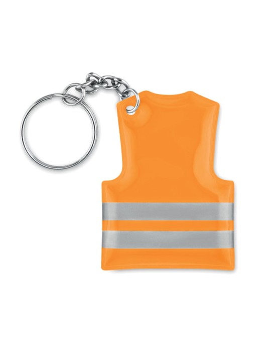 Porte-clés Gilet de Sécurité - Visible et Pratique Personnalisée pas cher