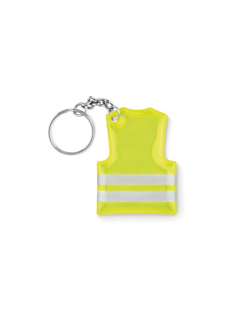 Porte-clés Gilet de Sécurité - Visible et Pratique Personnalisée pas cher