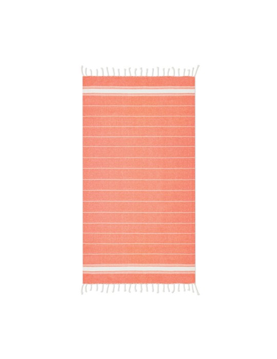 Serviette de Plage Coton MALIBU - Cadeau Personnalisé
