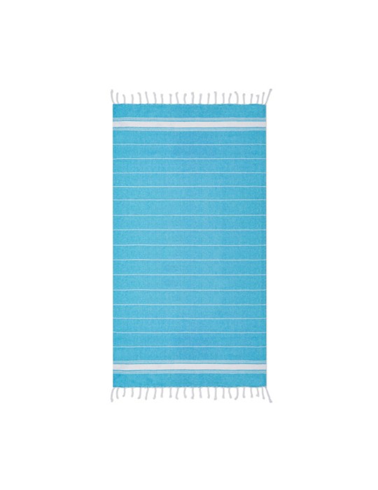 Serviette de Plage Coton MALIBU - Cadeau Personnalisé