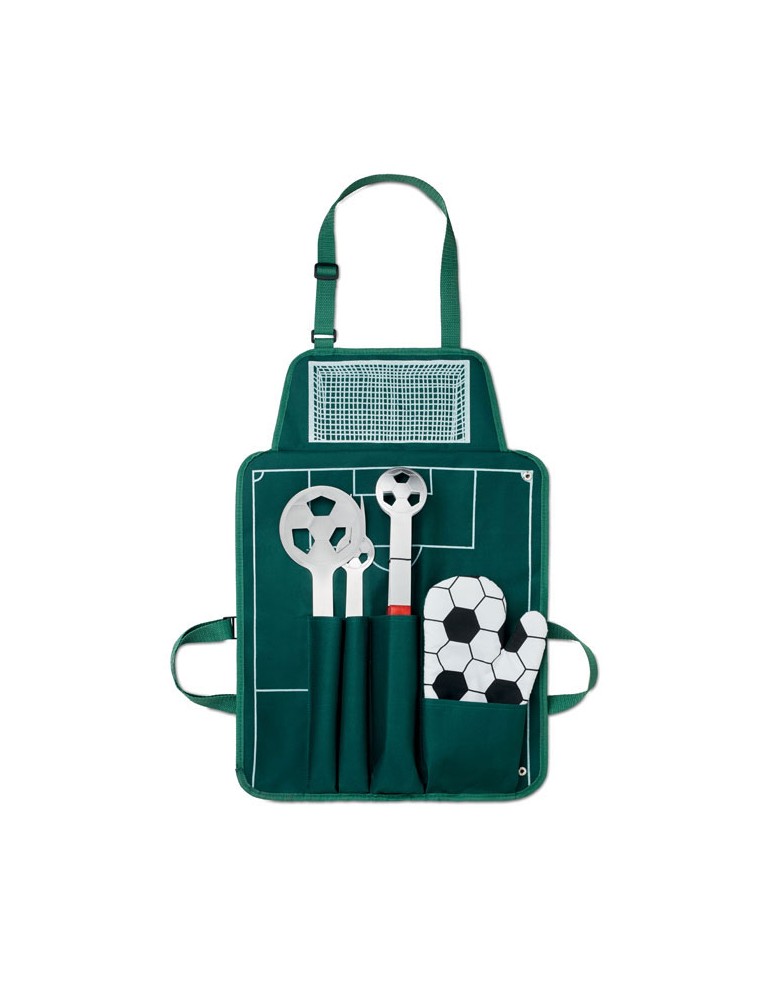 Tablier BBQ Foot DONAU BALLY - Accessoire Idéal Personnalisé