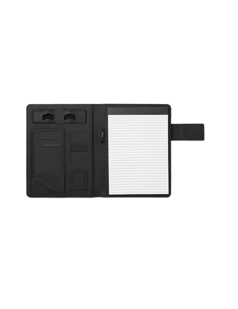 Conférencier A5 et Powerbank POWERNOTY - Objets Publicitaires