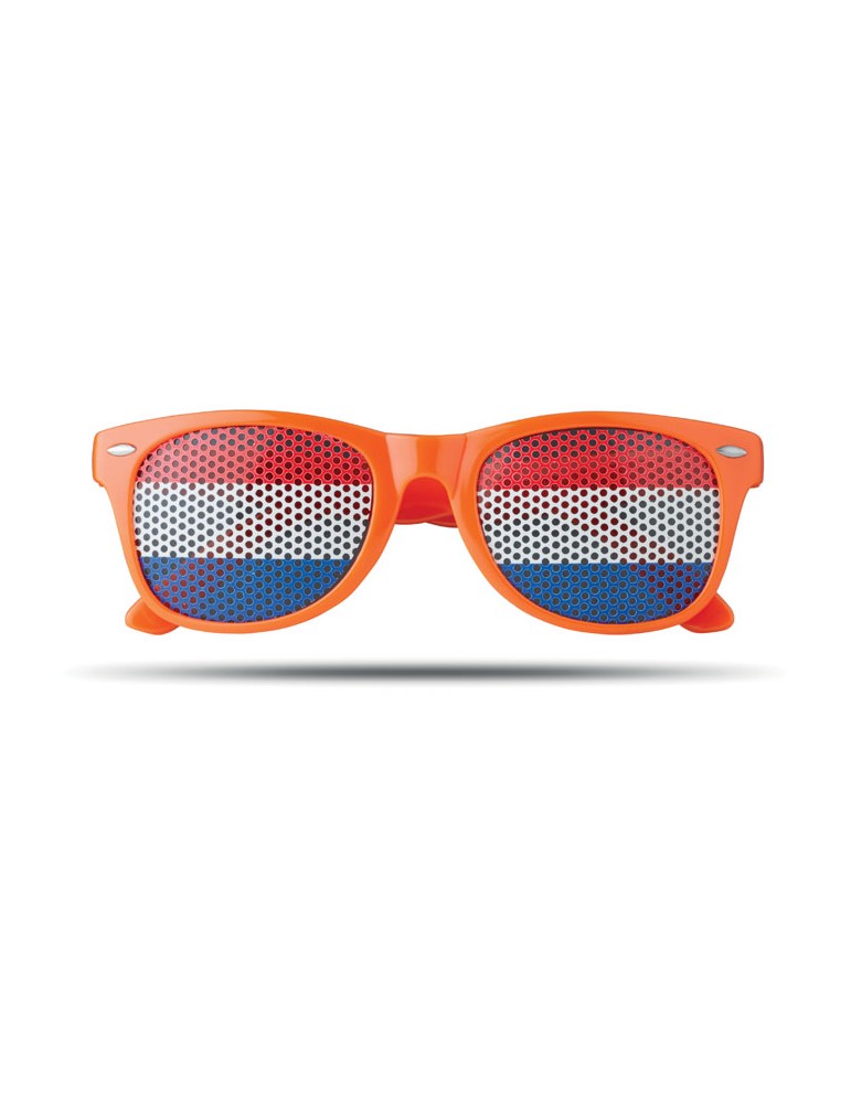 Lunettes de Supporter Élégance Festive Personnalisée pas cher