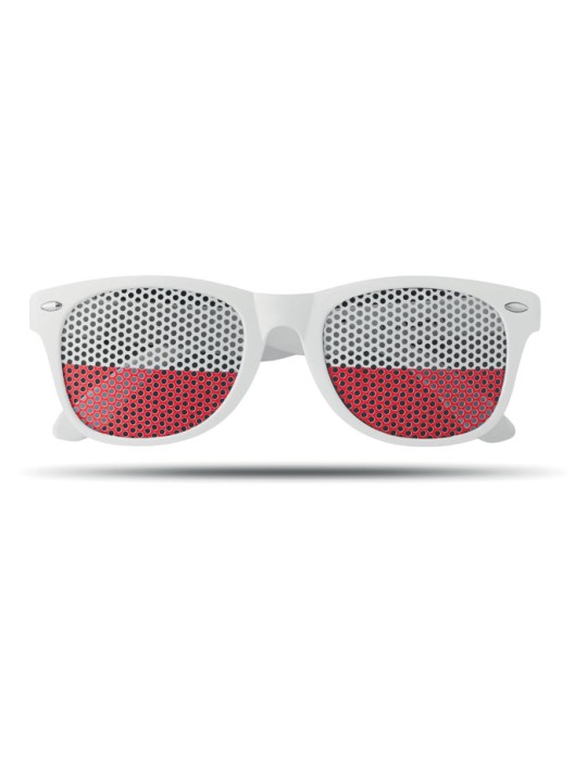 Lunettes de Supporter Élégance Festive Personnalisée pas cher