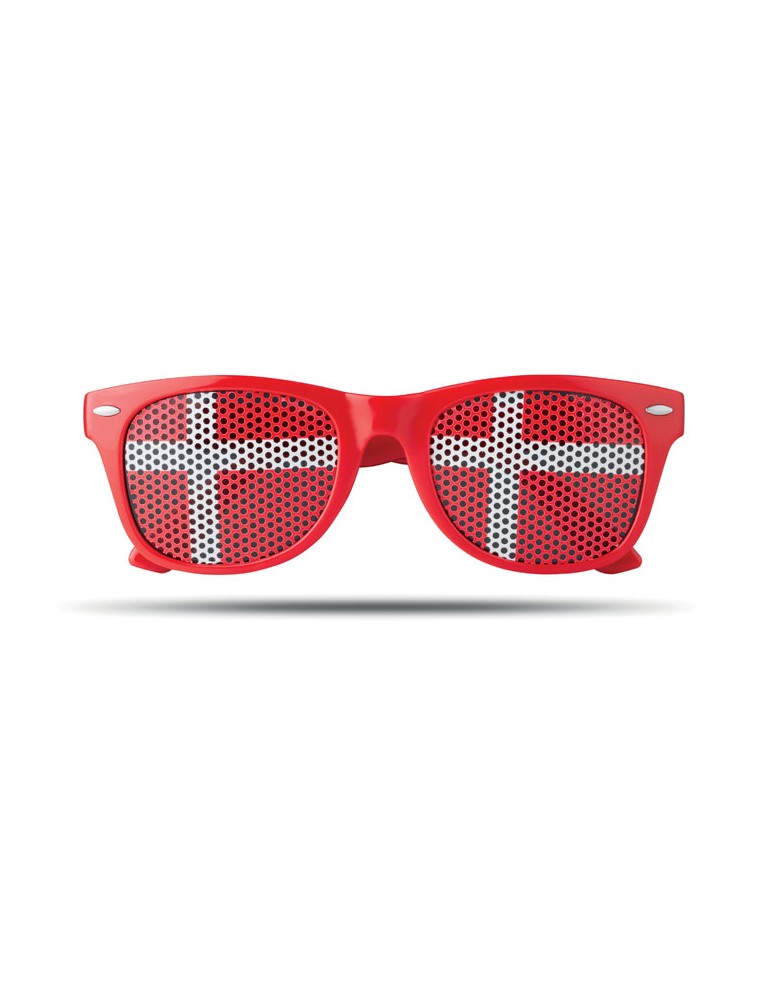 Lunettes de Supporter Élégance Festive Personnalisée pas cher