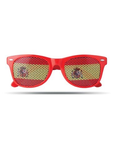 Lunettes de Supporter Élégance Festive Personnalisée pas cher