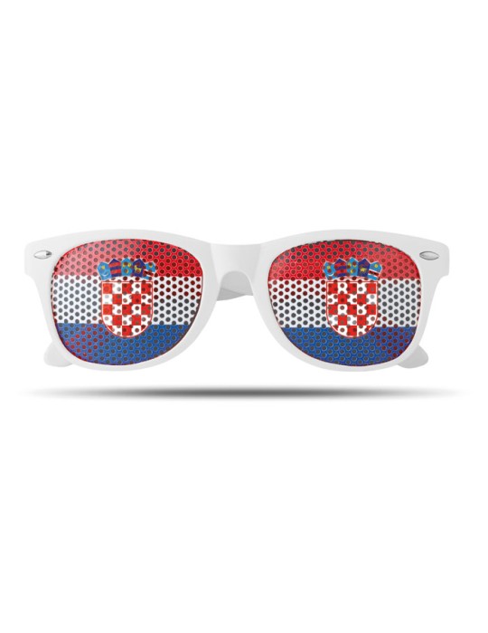 Lunettes de Supporter Élégance Festive Personnalisée pas cher