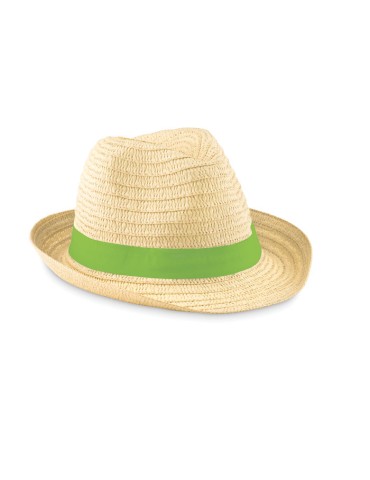 Chapeau de paille BOOGIE personnalisé pas cher