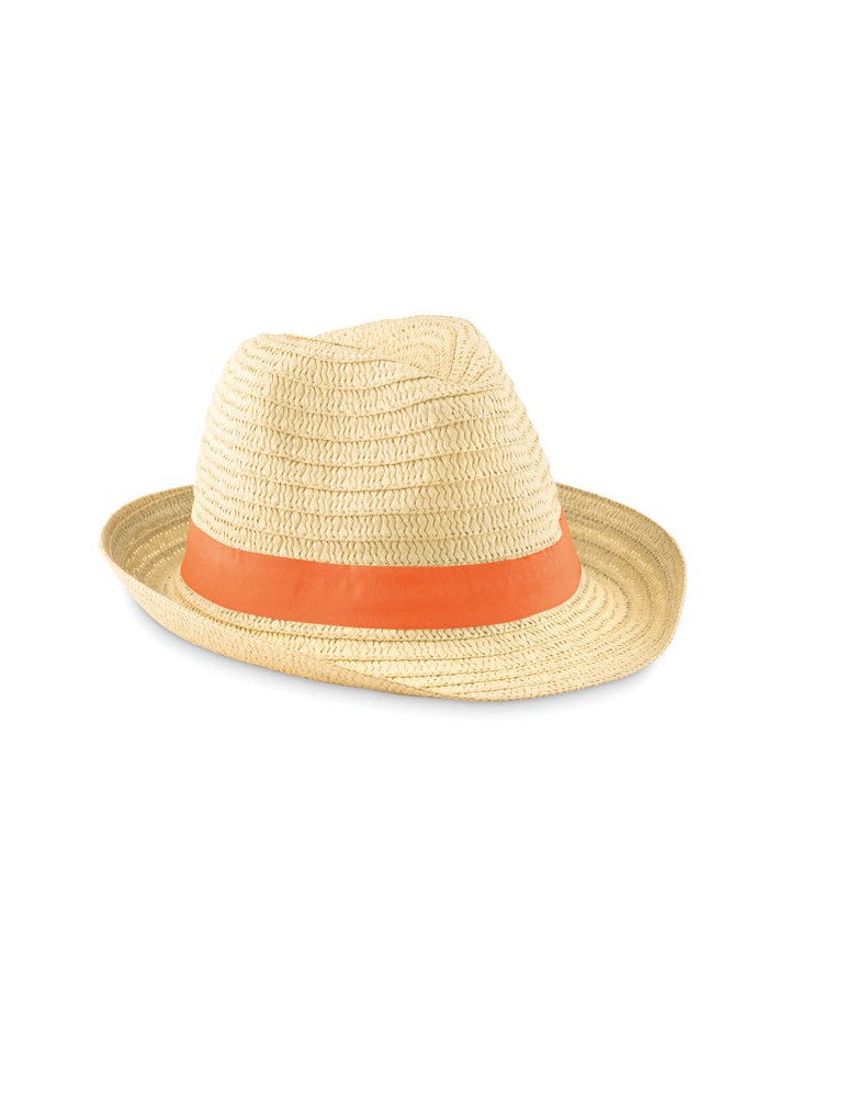 Chapeau de paille BOOGIE personnalisé pas cher