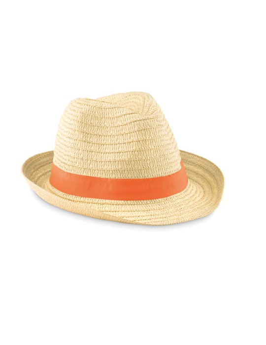 Chapeau de paille BOOGIE personnalisé pas cher