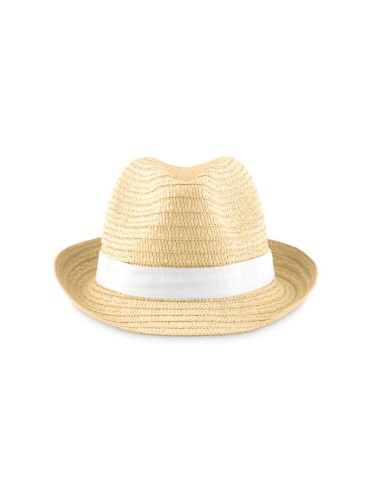 Chapeau de paille BOOGIE personnalisé pas cher