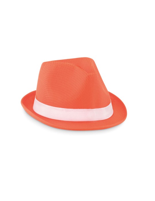 Chapeau de couleur en polyester WOOGIE personnalisé pas cher