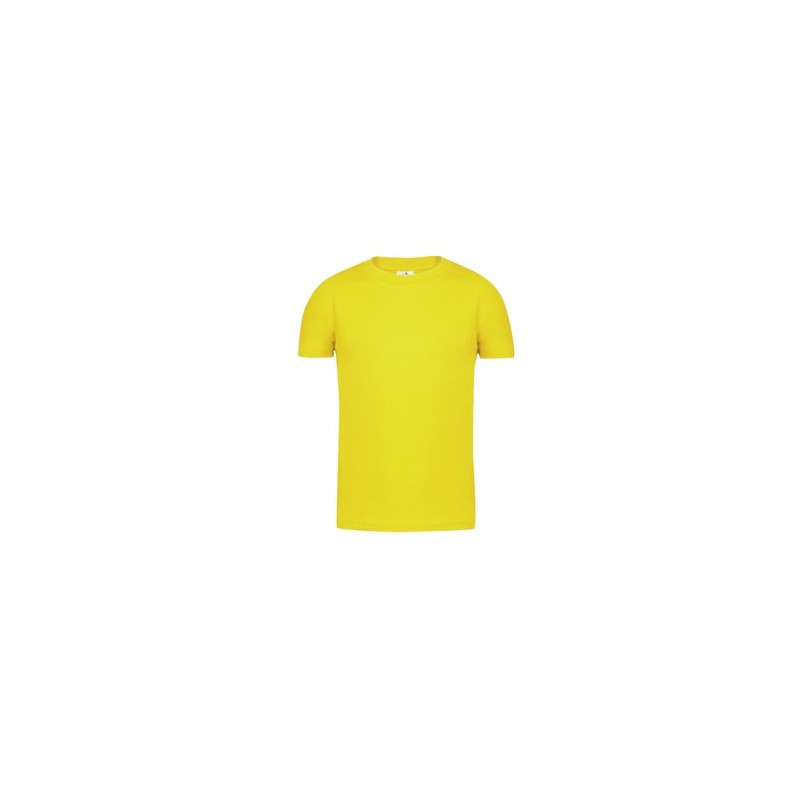 T-Shirt Enfant Couleur Personnalisé YC150 "keya" Matières : coton Taille textile : L Couleurs : jaune cadeau collaborateur premi