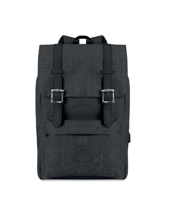 Personnalisé Sac à Dos USB - Polyester 600D RIGA