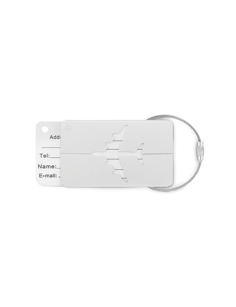 Personnalisée Étiquette à Bagage en Aluminium - FLY TAG