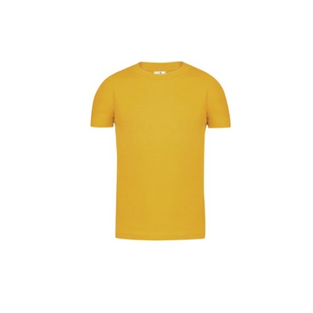 T-Shirt Enfant Couleur Personnalisé YC150 "keya" Matières : coton Taille textile : L Couleurs : jaune cadeau entreprise pas cher