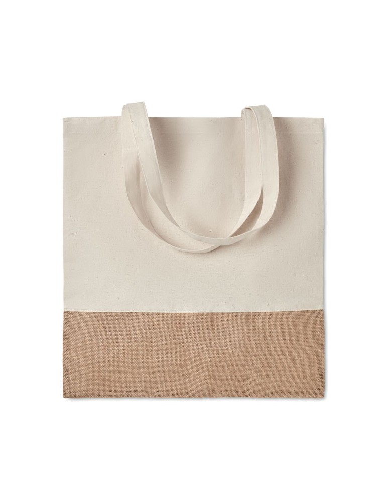 Personnalisable Sac à Provisions en Jute