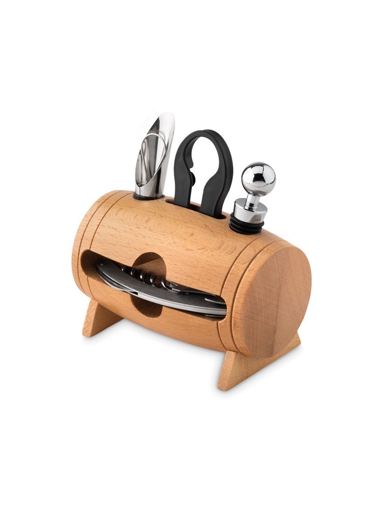 Pratique Mini Tonneau à Vin - Accessoires Personnalisés