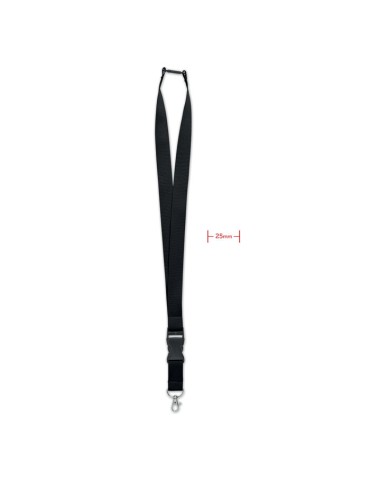Lanyard Personnalisable avec Crochet Métallique 25mm
