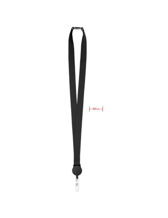 Lanyard Extensible Personnalisé avec Badge - Idéal pour Événements