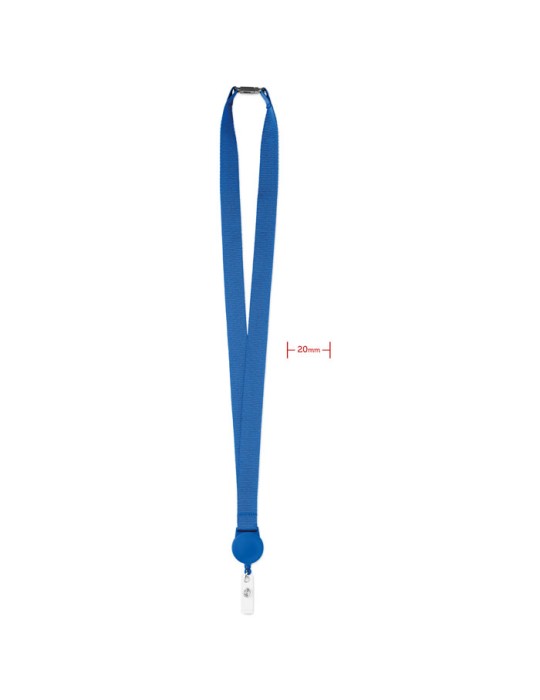 Lanyard Extensible Personnalisé avec Badge - Idéal pour Événements