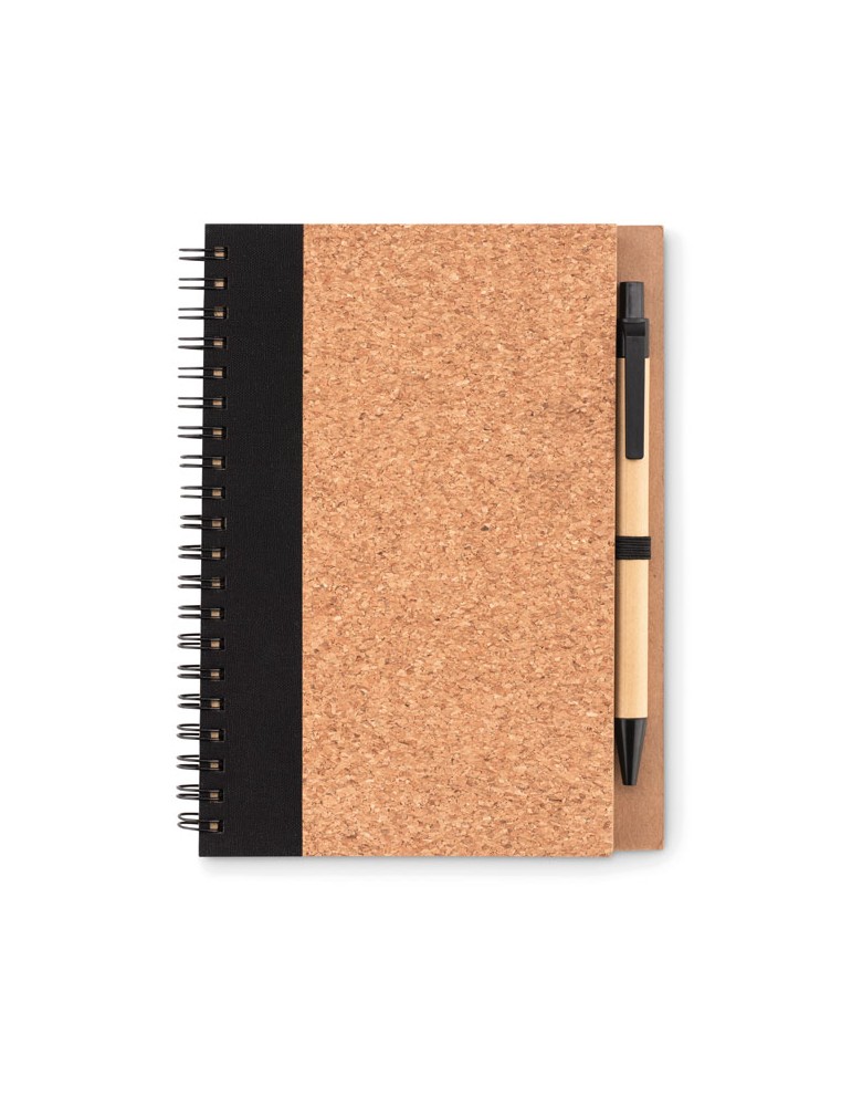 Carnet en Liège Durable avec Stylo Personnalisé - SONORA PLUSCORK