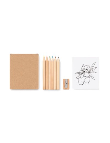 Set de Coloriage Personnalisé - LITTLE VANGOGH
