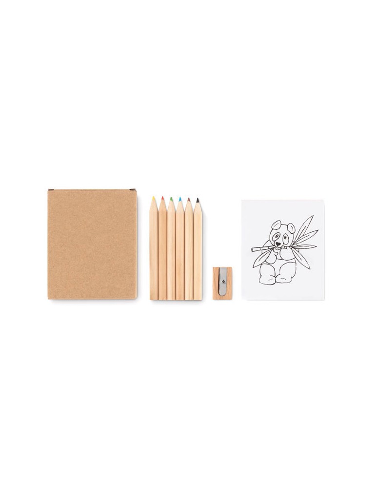 Set de Coloriage Personnalisé - LITTLE VANGOGH