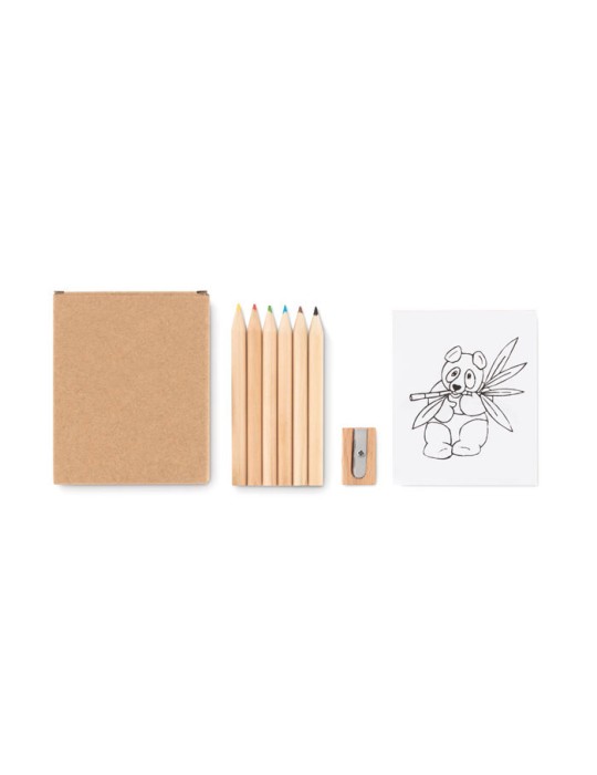 Set de Coloriage Personnalisé - LITTLE VANGOGH