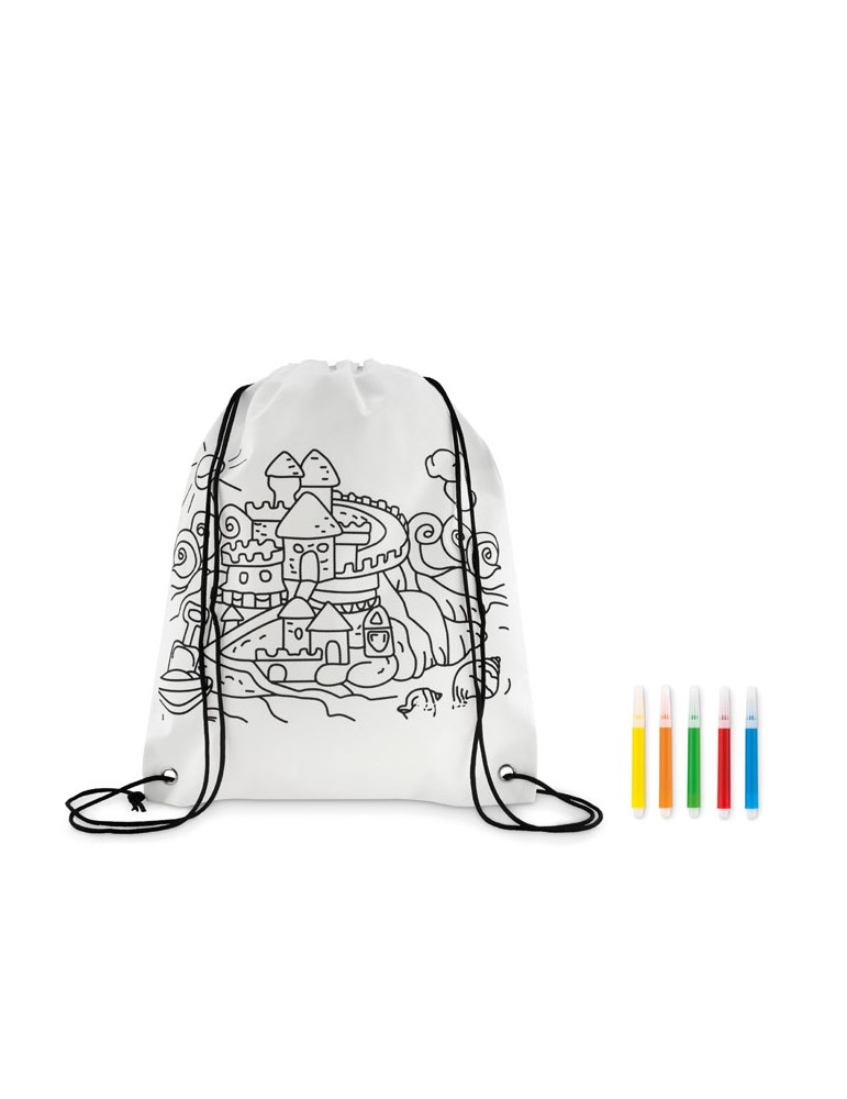Sac à Cordon Personnalisé en Non Tissé - CARRYDRAW
