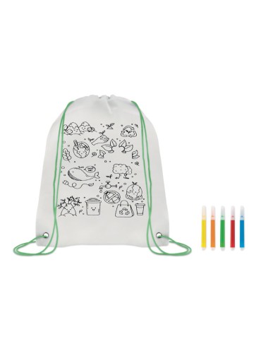 Sac à Cordon Personnalisé en Non Tissé - CARRYDRAW 2