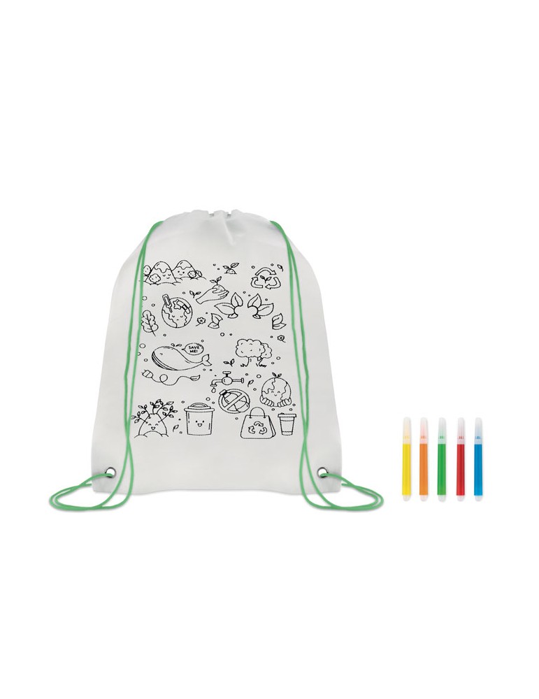 Sac à Cordon Personnalisé en Non Tissé - CARRYDRAW