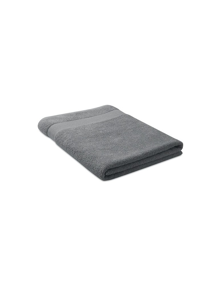 Serviette Éponge Coton Bio Personnalisée MERRY 180x100 cm pas cher