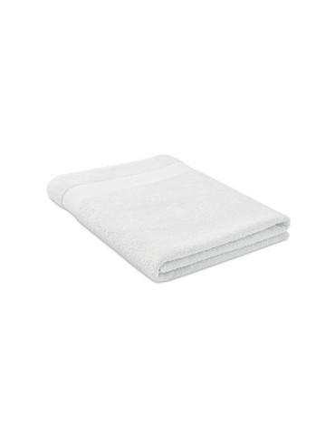 Serviette Éponge Coton Bio Personnalisée MERRY 180x100 cm pas cher