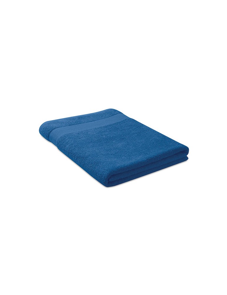 Serviette Éponge Coton Bio Personnalisée MERRY 180x100 cm pas cher