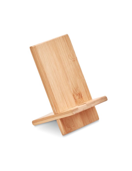 Support téléphone  en bambou WHIPPY - Pratique
